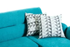 New Divano con penisola in Tessuto a prezzo ribassato Divani