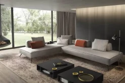 Divano con penisola in Tessuto Jest fancy^Samoa Clearance