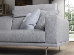 Musa Salotti Divano con penisola in Tessuto a prezzo scontato- Divani