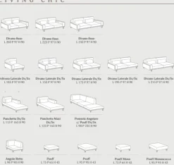 Samoa Divano con penisola in Tessuto a prezzo scontato- Divani