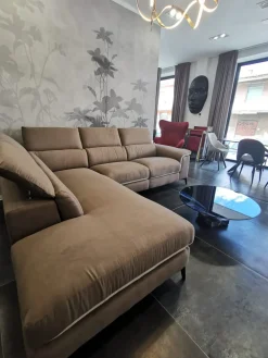 Polyformitalia Divano con penisola Inga ad un prezzo conveniente- Divani