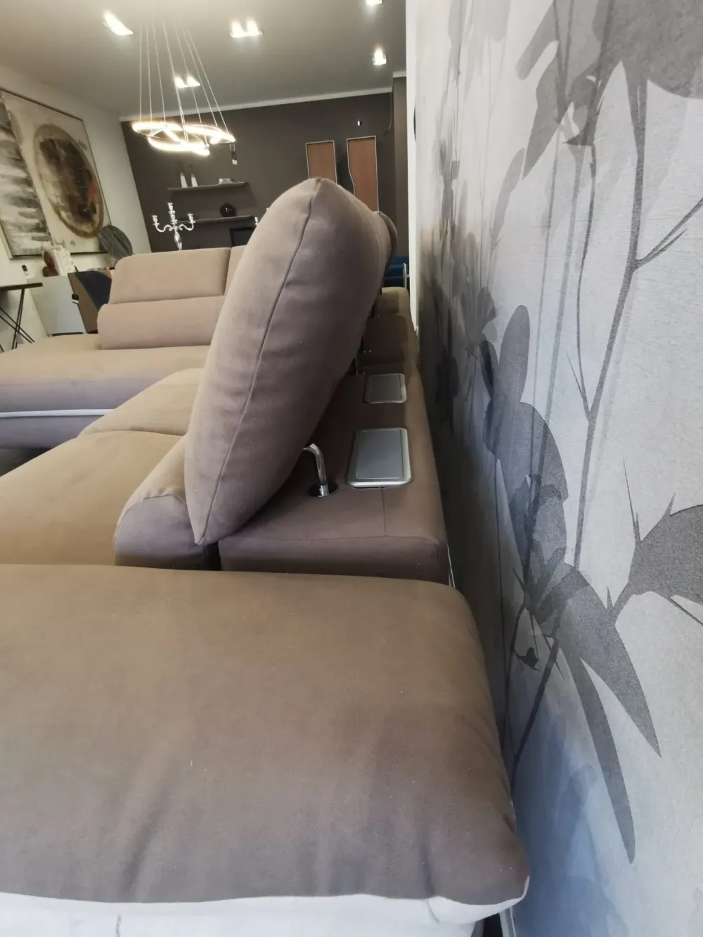 Polyformitalia Divano con penisola Inga ad un prezzo conveniente- Divani