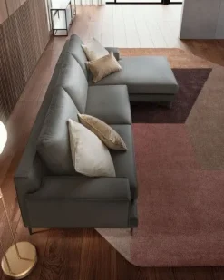 Le Comfort Divano con penisola Kennedy PREZZI OUTLET- Divani