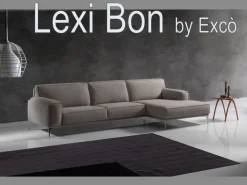 New Divano con penisola Lexi bon con forte sconto Divani