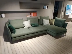 Biba Salotti Divano con penisola Link con forte sconto- Divani