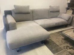 Samoa Divano con penisola Living chic ad un prezzo imperdibile- Divani