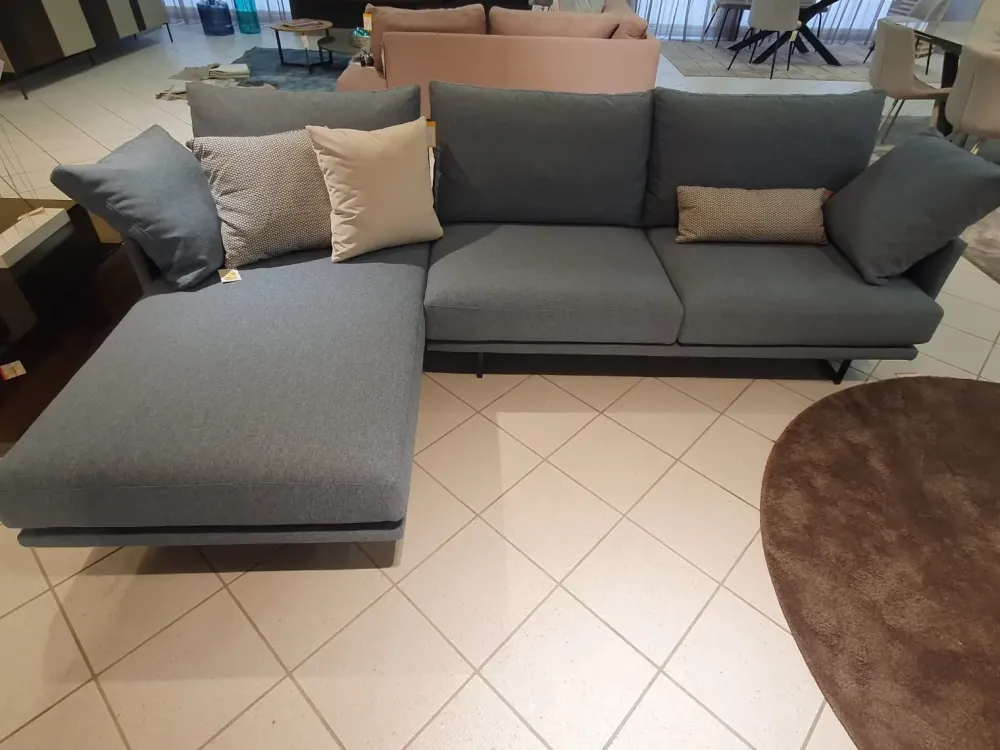 Deas Divano Con penisola Lord byron di a prezzo scontato- Divani