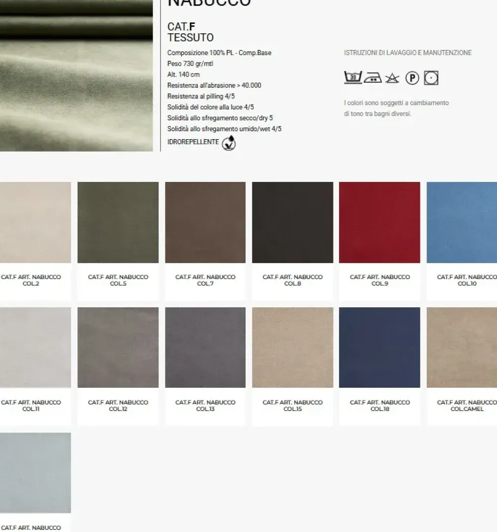 Divano Con penisola Madrid in Offerta Outlet a 3499 Euro^Rosini Discount