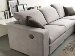 Divano con penisola Magnum Crippa divani&letti PREZZI OUTLET^Crippa Salotti Sale