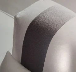 Divano con penisola Merk in Tessuto a 1760€^Fabbri salotti Clearance