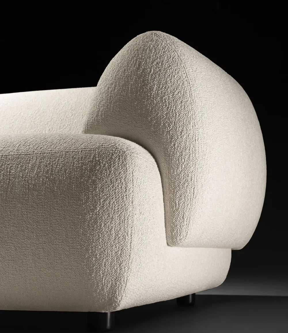 Twils Divano Con penisola modello Kamari di a prezzi outlet- Divani