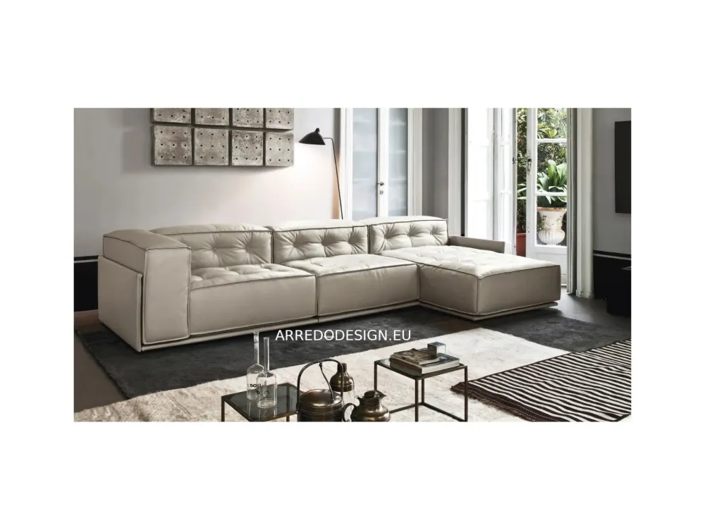 Divano Con penisola modello Glamour di con forte sconto^Doimo Salotti Sale