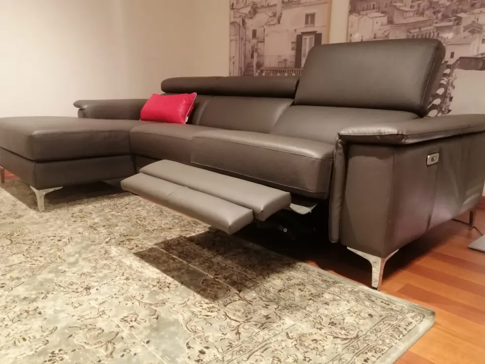 Divano con penisola Modello como in Offerta Outlet^Tancredi Sale