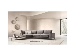 Outlet Divano Con penisola modello Norman di a prezzi outlet Divani