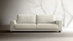 Outlet Divano Con penisola modello Norman di a prezzi outlet Divani