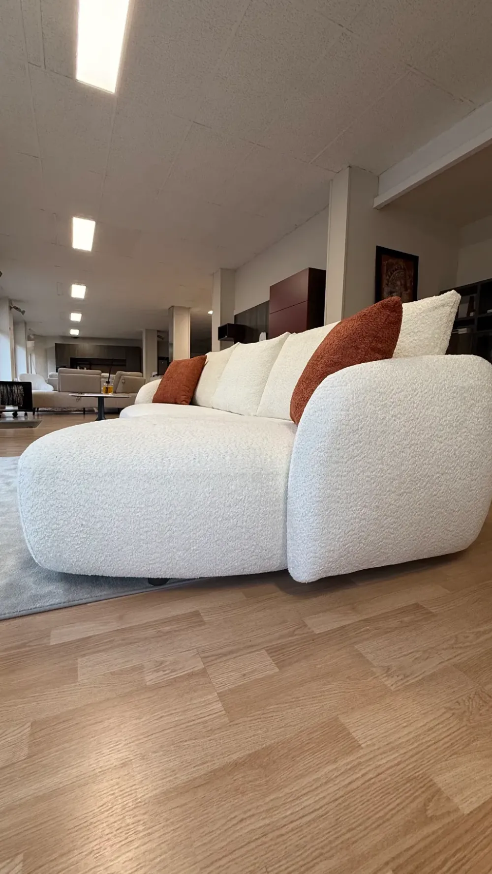 Divano Con penisola modello Togo di a prezzi convenienti^Le Comfort Discount