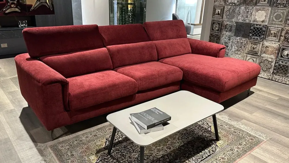 Divano Con penisola modello Grey di a prezzi outlet^La casa moderna Online