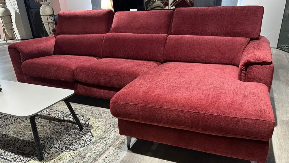 Divano Con penisola modello Grey di a prezzi outlet^La casa moderna Online