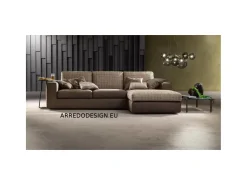 Samoa Divano con penisola Peppy a PREZZO OUTLET scontato del 35%- Divani