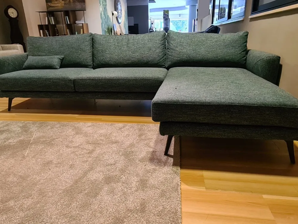 Doimo Salotti Divano con penisola Philip_77 PREZZI OUTLET- Divani