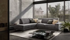 Clearance Divano con penisola Platz in Offerta Outlet Divani