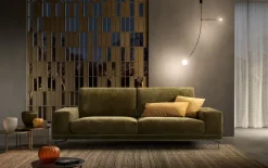 Clearance Divano con penisola Platz in Offerta Outlet Divani