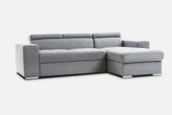 Hot Divano con penisola Poggia piedi e poggia testa con penisola contenitore in Tessuto a 1950€ Divani