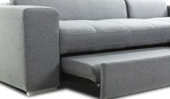 Hot Divano con penisola Poggia piedi e poggia testa con penisola contenitore in Tessuto a 1950€ Divani