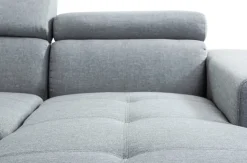 Hot Divano con penisola Poggia piedi e poggia testa con penisola contenitore in Tessuto a 1950€ Divani