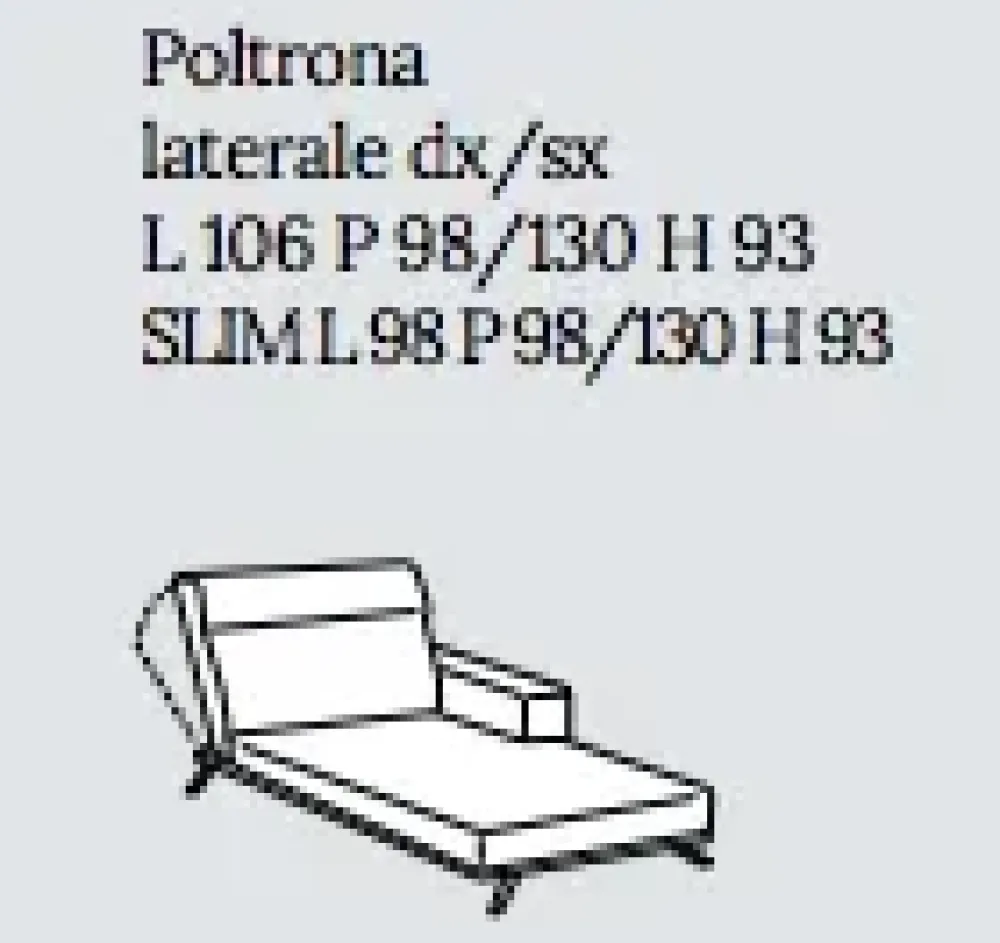 Discount Divano con penisola Polo line s. a prezzi outlet Divani