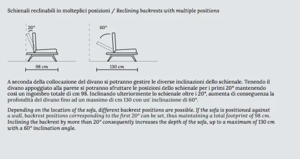 Discount Divano con penisola Polo line s. a prezzi outlet Divani