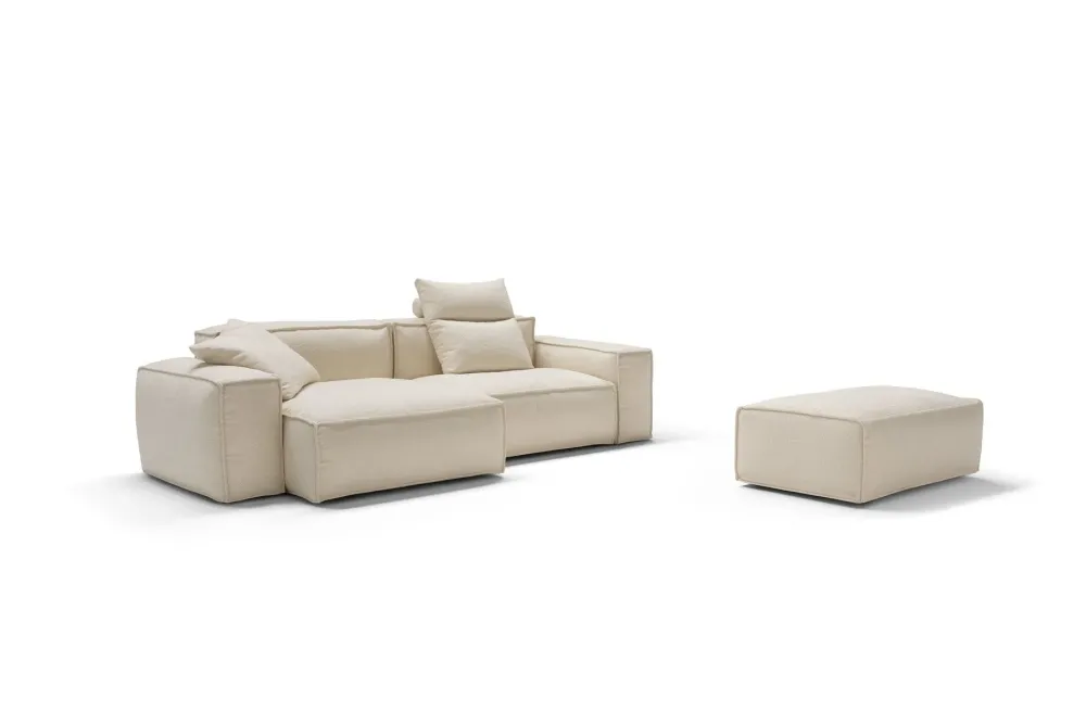 Md work Divano con penisola Rio 10 c. a prezzi convenienti- Divani