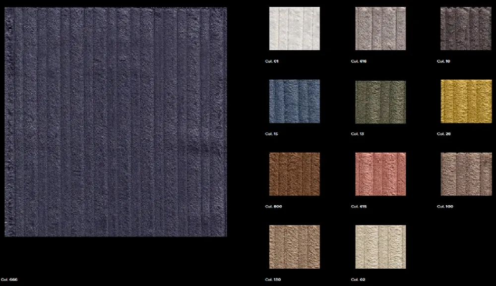 Md work Divano con penisola Rio 10 c. a prezzi convenienti- Divani