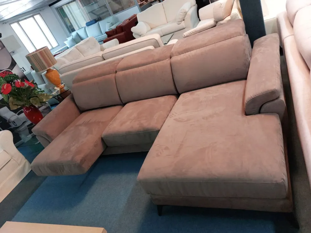 Divano con penisola Nevers top PREZZI OUTLET sconto 43%^Rosini