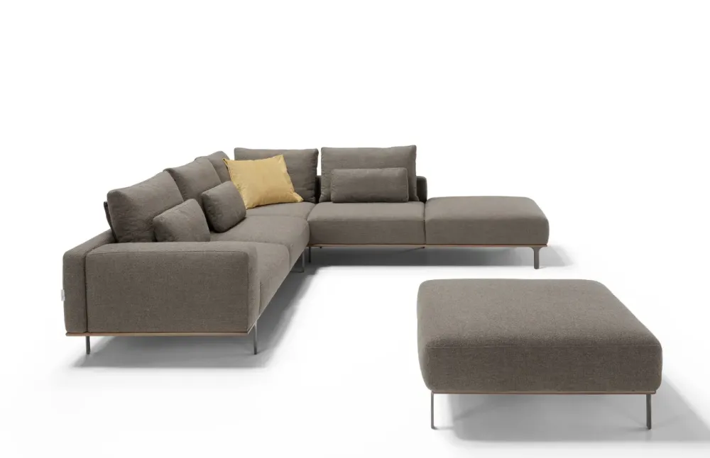 Divano con penisola Ross 10 c. in Offerta Outlet^Md work Discount