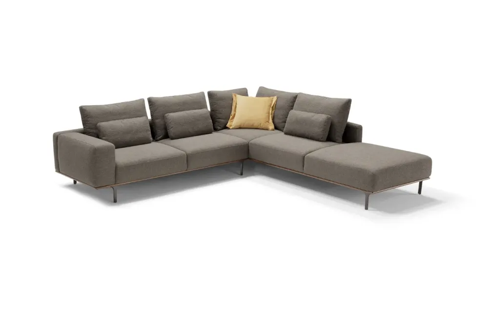 Divano con penisola Ross 10 c. in Offerta Outlet^Md work Discount