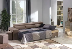 Artigianale Divano con penisola Sofia in Offerta Outlet- Divani