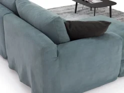 Diotti.com Divano Con penisola Strip outlet in Offerta Outlet a 1890€- Divani