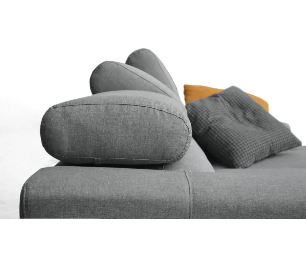 Divano con penisola tessuto in poliuretano a prezzo Outlet^Salvetti Online