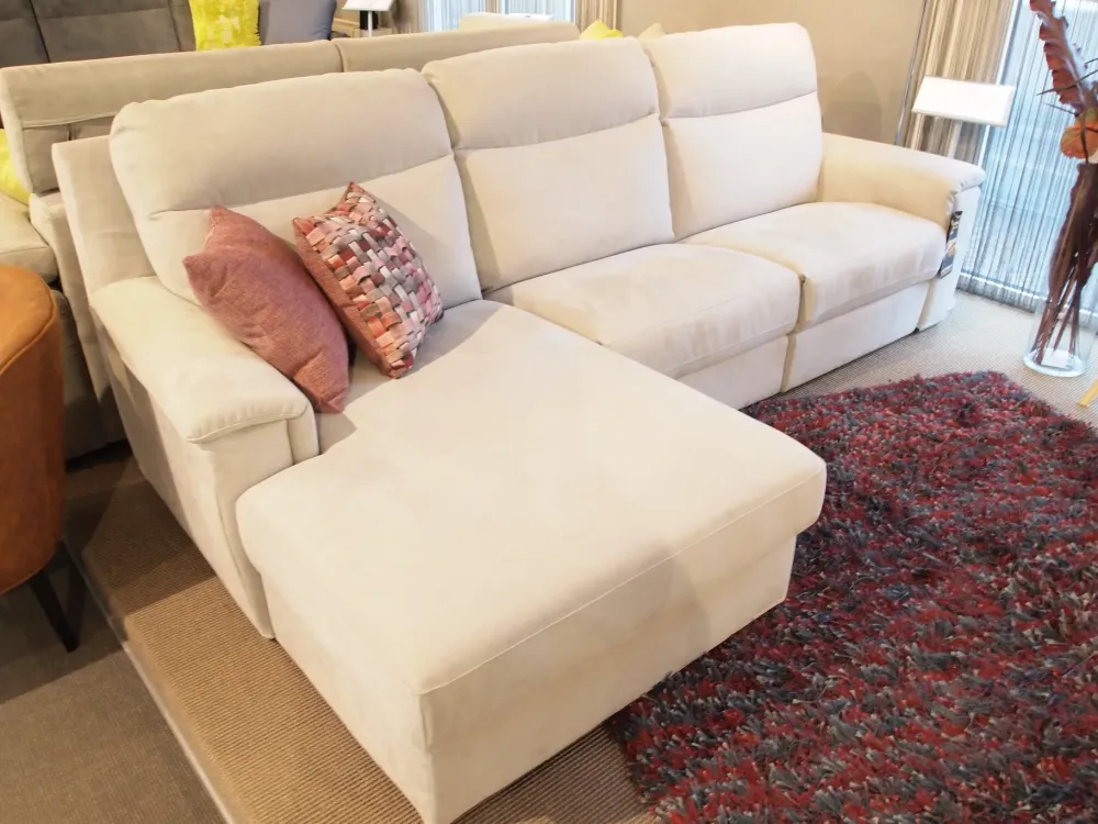 Divano con penisola Valencia comfort in Offerta Outlet^Rosini Outlet