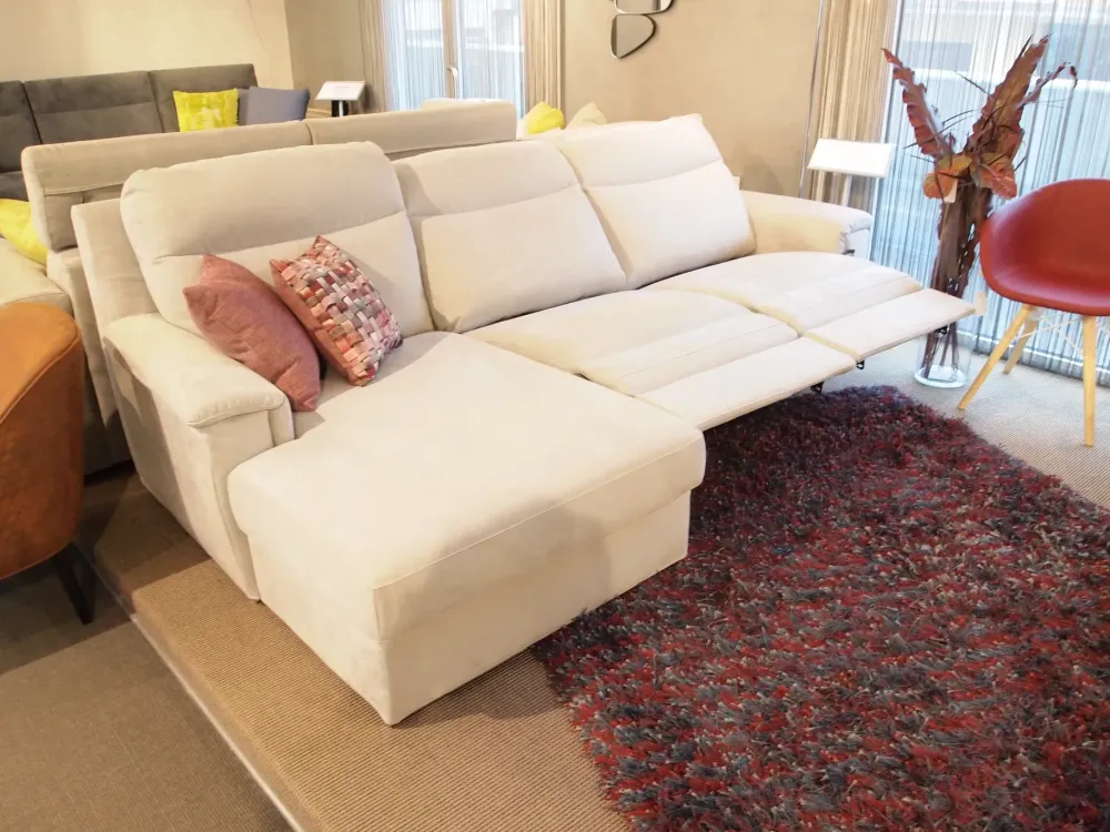 Divano con penisola Valencia comfort in Offerta Outlet^Rosini Outlet