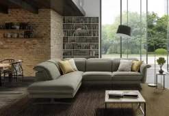 Divano con penisola Zeta in offerta^Artigianale Best