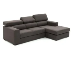 Divano con penisola Zeus in Tessuto a 1390€^Artigianale Online