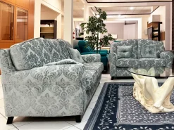 Samoa Divano Coppia di divani royal in Tessuto a prezzo ribassato- Divani