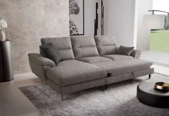 Divano Cupido con penisola. Comfort assicurato. Prezzi Outlet: sconto 30%!^Le Comfort Discount