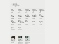 Divano da 5 posti modello Living di scontato^Samoa Discount