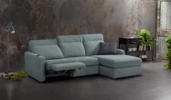 Excò Divano da 3 posti modello Divano mod.denise con meccanismo-relax elettrico in promo-sconto del 50% di scontato- Divani