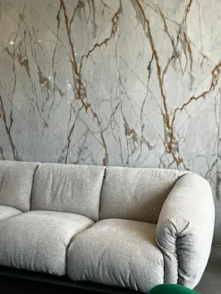 Outlet Divano da 3 posti modello Zazamax di scontato Divani