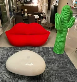 Discount Divano da 3 posti modello bocca limited di scontato Divani