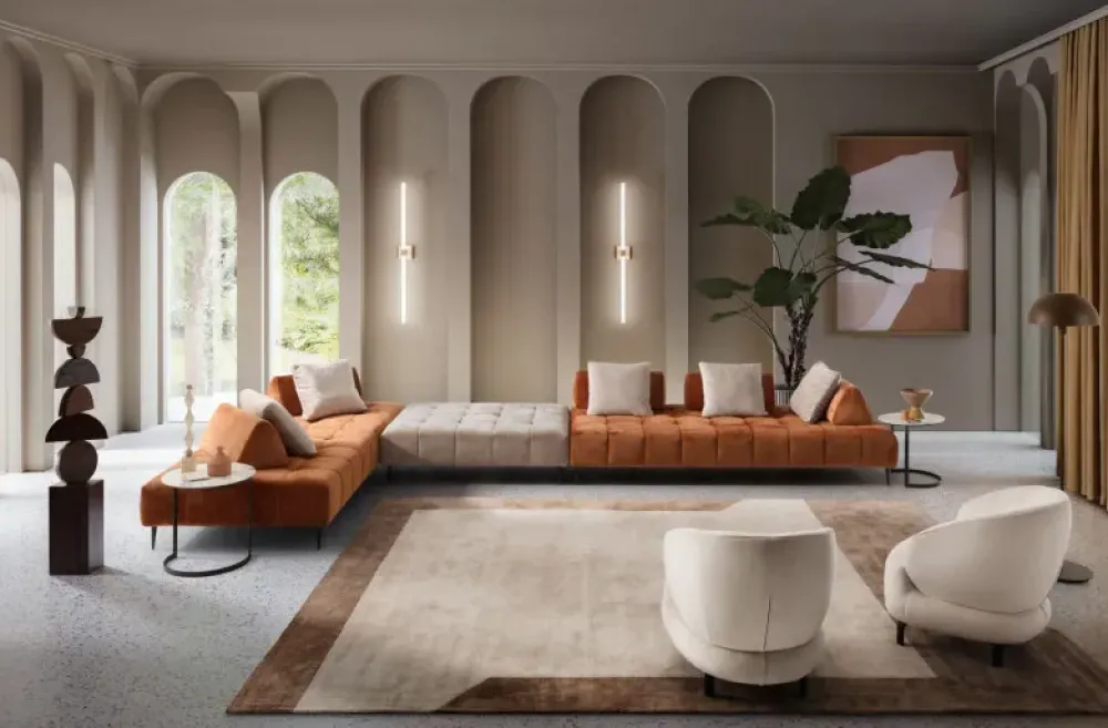 Divano da 3 posti modello Bower di scontato^Artigianale Hot